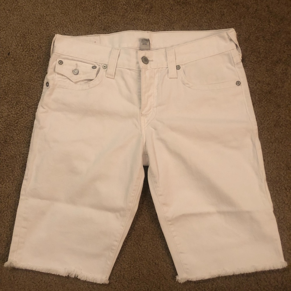 True religion Ricky cut off shorts